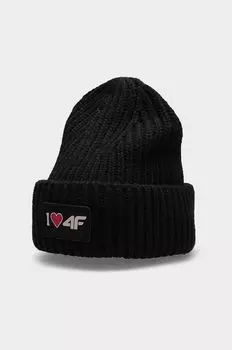 4F детская шапка, черный
