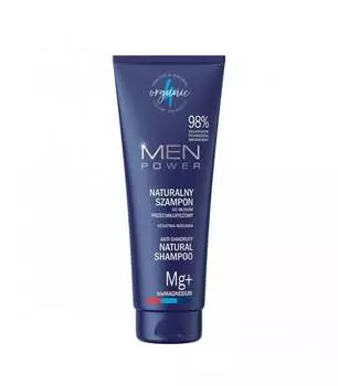 4Organic, Men Power, Натуральный шампунь для волос против перхоти, 250 мл