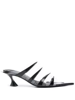 55мм мюли Mugler, белый