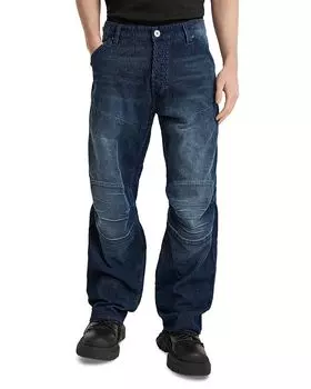 5620 3D свободные джинсы в цвете Worn in Ashore G-STAR RAW, синий