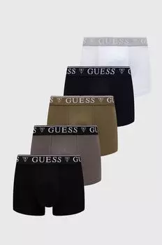 5 пар боксеров Guess, черный