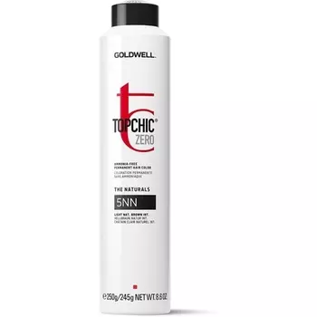 5NN Topchic Zero Light Natural Brown Intense банка 250 мл - стойкая краска для волос без аммиака Goldwell