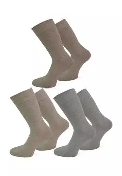 6 пар мужских носков для мужчин normani, цвет Hellbeige Sortiert