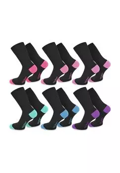 6 пар носков Новый стиль normani, цвет Pink Rosa Flieder Mint Lila