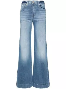 7 For All Mankind широкие джинсы Modern Dojo с завышенной талией, синий