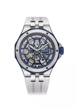 85303357Bucabbuirb металлические мужские наручные часы Edox, серебряный