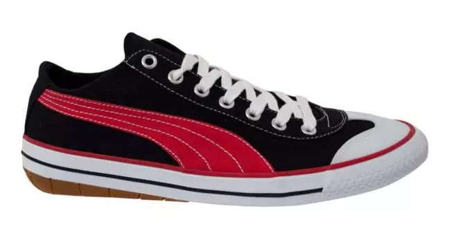 917 кружевные мужские красные текстильные низкие кроссовки 345391 30 Puma, черный
