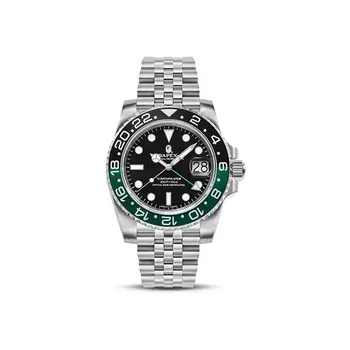 A BATHING APE Часы Bape Type 2 Bapex #1, серебристые/синие/фиолетовые