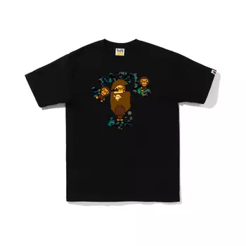 A BATHING APE Мужская футболка, Черный