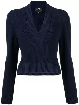 A.P.C. джемпер Harmony, синий