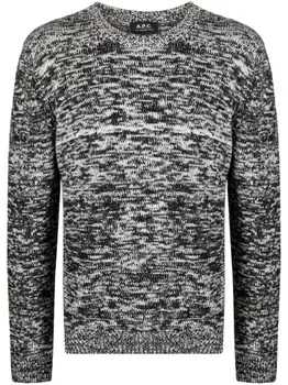 A.P.C. джемпер Noah, черный