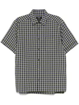 A.P.C. рубашка Ross, синий