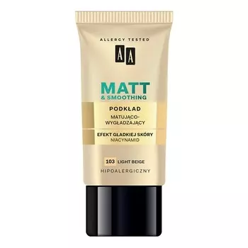 AA Make-up Matt 16H Матирующая и разглаживающая тональная основа 30 мл 101 Ivory от Oceanic