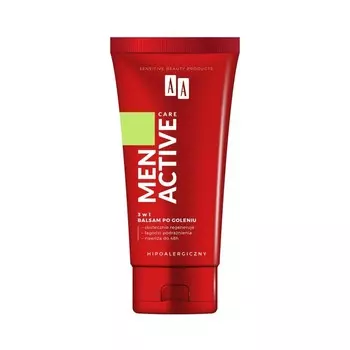 AA, Men Active Care, Бальзам после бритья 3в1, 100 мл