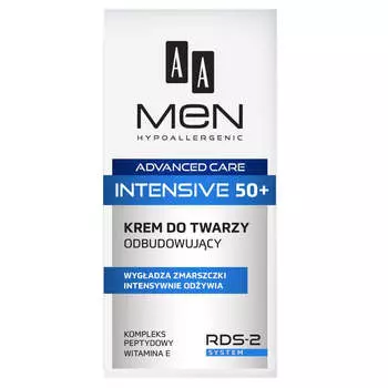 AA Men Advanced Care Intensive 50+ восстанавливающий крем для лица 50мл