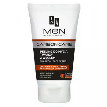 AA Скраб для лица Men Carbon Care с углем 150мл
