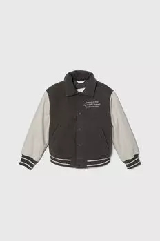 Abercrombie & Fitch Детский бомбер, серый