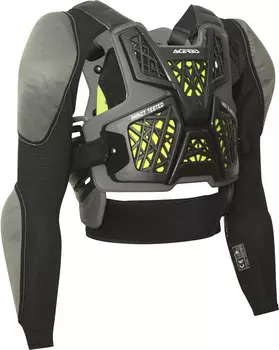 Броня Acerbis Specktrum Lev2 для тела, черный/салатовый