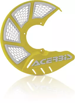 Защита Acerbis X-Brake 2.0 для переднего диска, белый/желтый