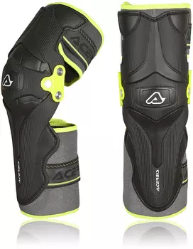 Наколенники Acerbis X-Strong, черный/желтый