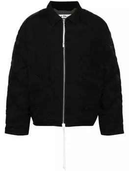 Acne Studios стеганый пуховик, черный