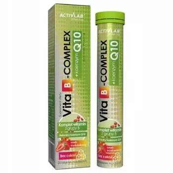 Activlab Pharma, Вита В-комплекс + Коэнзим Q10, 20 таб.