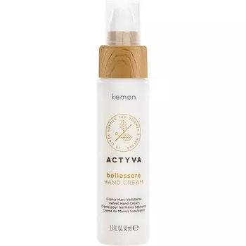 Actyva Bellessere Hand Cream Увлажняющий лосьон для рук для нежной кожи 50 мл, Kemon