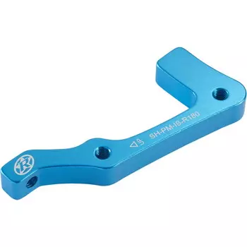 Адаптер диска Shimano IS-PM - задний - бирюзовый REVERSE, черный
