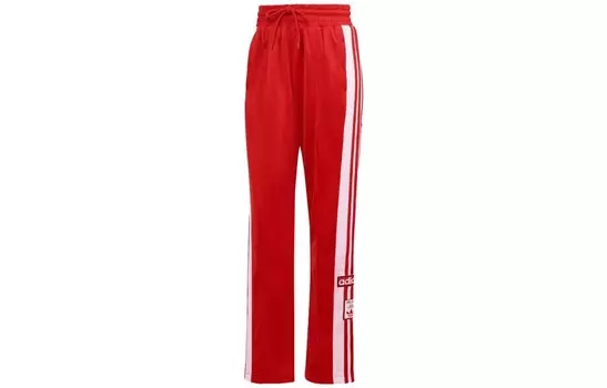 ADIBREAK Повседневные брюки женские алые Adidas Originals