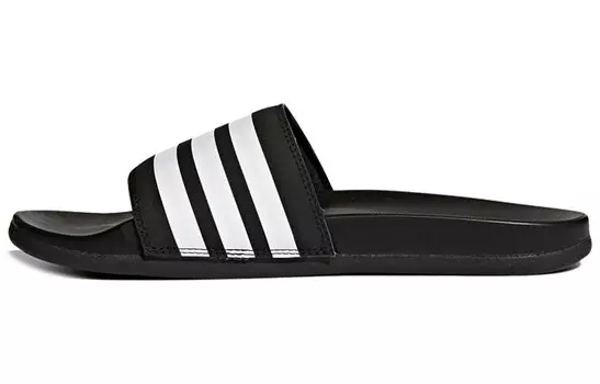 Шлепанцы и сланцы adidas Adilette Cloudfoam Plus 'Black White'