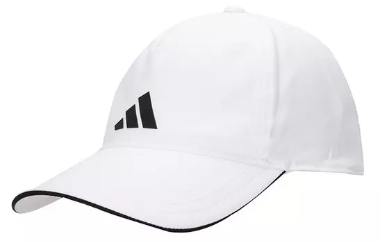 Adidas Бейсболка из полиэстера унисекс белые