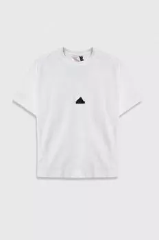 adidas Детская футболка, белый