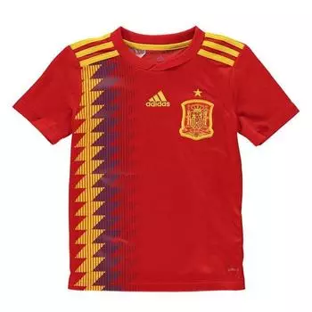 ADIDAS Джерси Испания Домашняя Джерси Детский чемпионат мира, красный