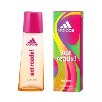 Adidas, Get Ready!, туалетная вода для женщин, 50 мл