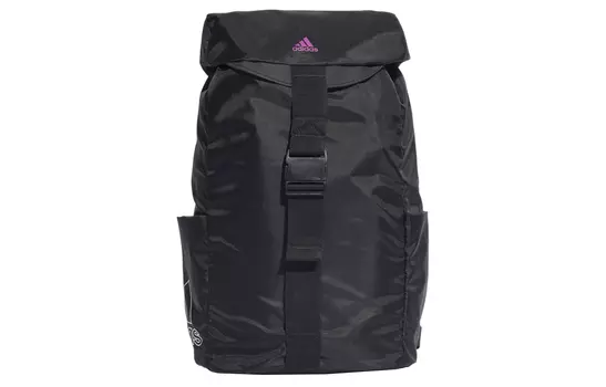 Adidas Холщовый рюкзак, стандартный, женский, черный