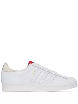 adidas кроссовки Superstar из коллаборации с 424, белый