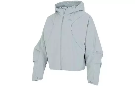 Adidas Куртка женская серо-синий