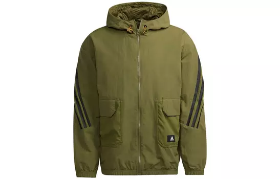 Adidas Мужская куртка, Армейский Зеленый