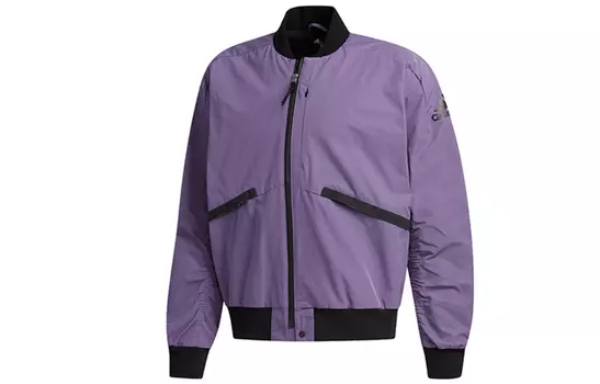Adidas Мужская куртка, Фиолетовый/Черный