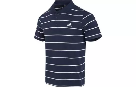 Adidas Мужская рубашка поло, Темно-синий