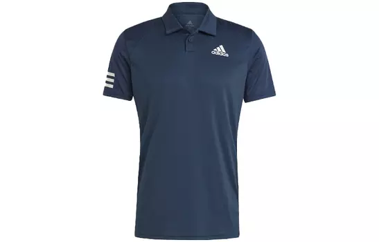 Adidas Мужская рубашка поло, Темно-синий