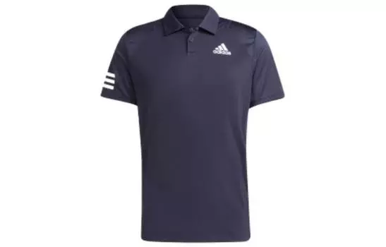 Adidas Мужская рубашка поло, Темно-синий
