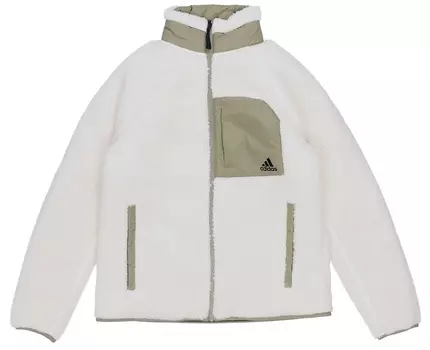 Adidas Мужская стеганая куртка, Армейский Зеленый