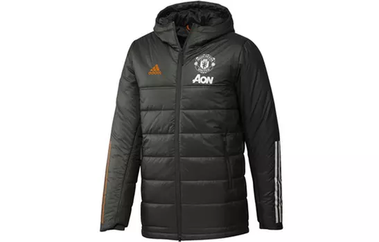 Adidas Мужская стеганая куртка, Армейский Зеленый