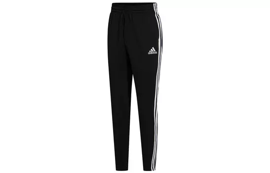 Adidas Мужские трикотажные спортивные штаны, Черный