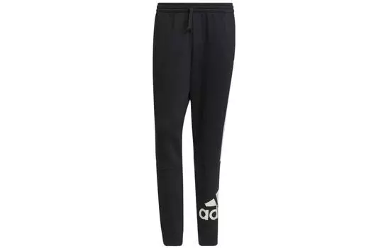 Adidas Мужские трикотажные спортивные штаны, Черный