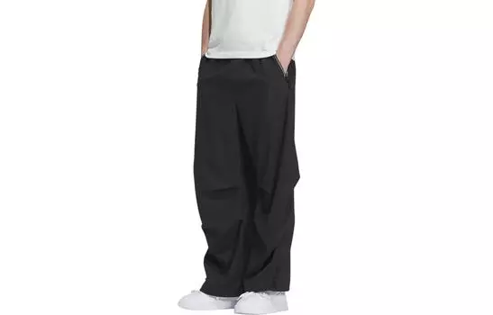 Adidas Мужские трикотажные спортивные штаны, Черный
