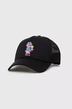 adidas Originals Детская бейсболка, черный