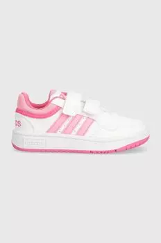 adidas Originals Детские кроссовки HOOPS 3.0 CF C, розовый