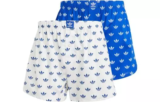 Adidas Originals Мужские боксеры, цвет 2 strips (white + blue)